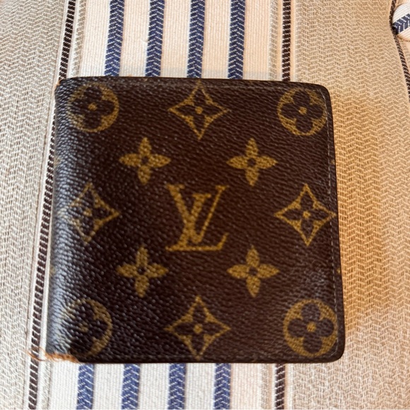 $580 Louis‎ Vuitton Marco Wallet Monogram Canvas brown logo coin purse bag - Picture 4 of 11